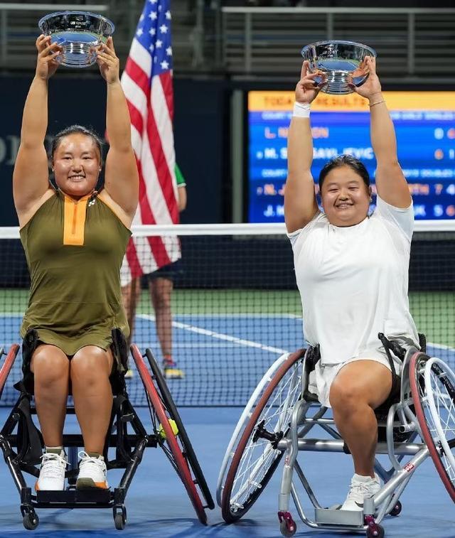 开云网址-中国组合李晓辉/王紫莹2-0击败对手，夺得美网轮椅女双冠军